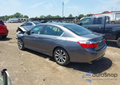 2013 Honda Accord Sport z USA, uszkodzony, nr VIN 1HGCR2F51DA202140